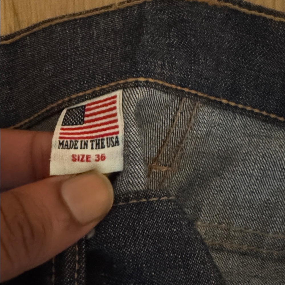 Left Field NYC Atlas 11.5 oz Japanese "Jelt" denim - Picture 3 of 8